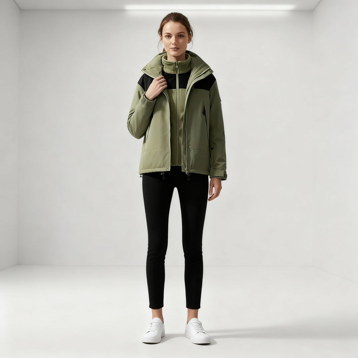 3-en-1 Veste en Fleece d'Hiver Confort | R&B