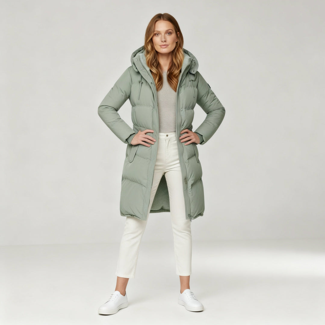 Veste isolée luxueuse pour femmes confort douillette en coton | Heidi-Mode
