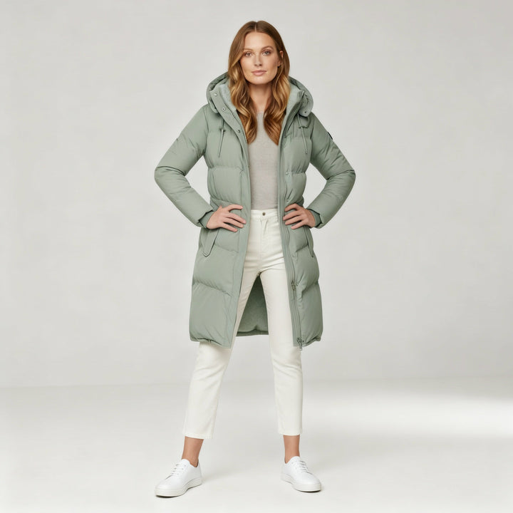 Veste isolée luxueuse pour femmes confort douillette en coton | Heidi-Mode