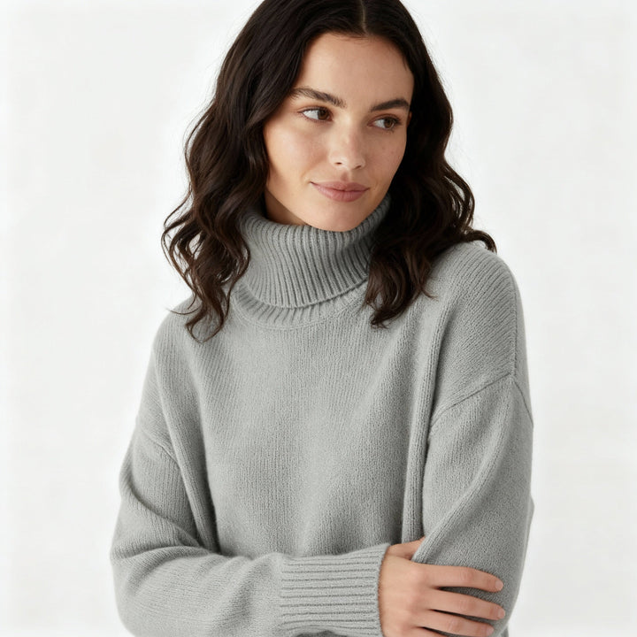 Pull-over à col roulé élégant | Avriane