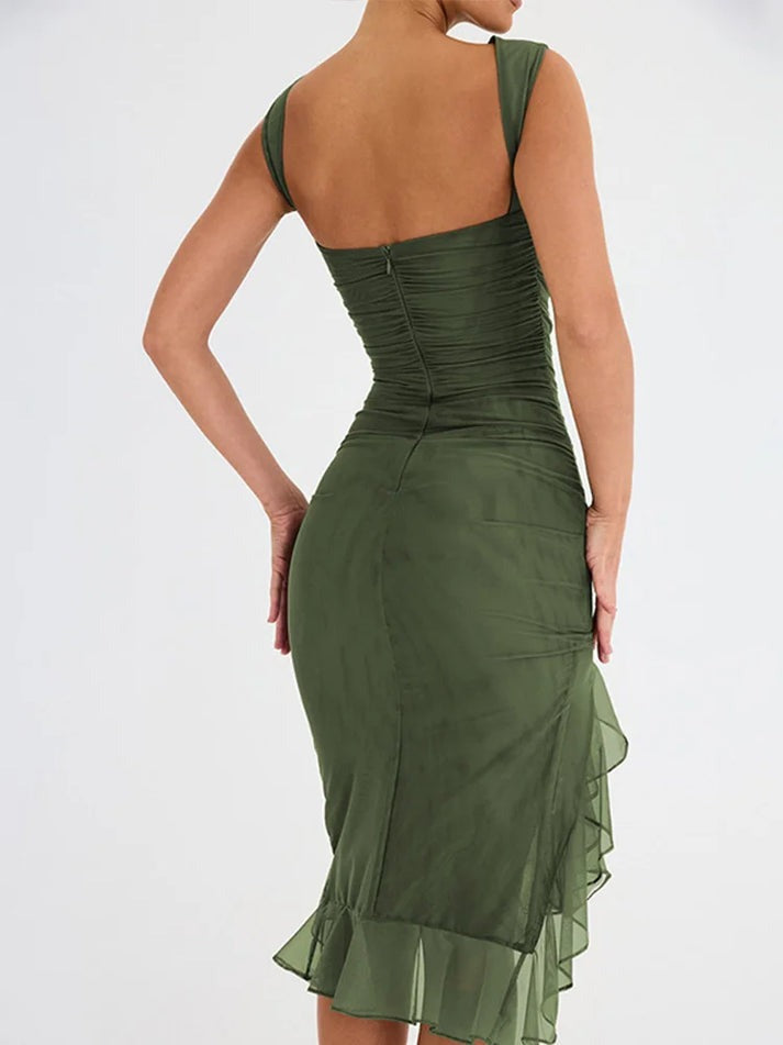 Levoire | Robe Élégante Avec Col En Tire-Bouchon