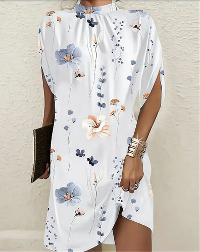 Levoire | Robe Avec Des Manches Chauve-Souris Style Moderne