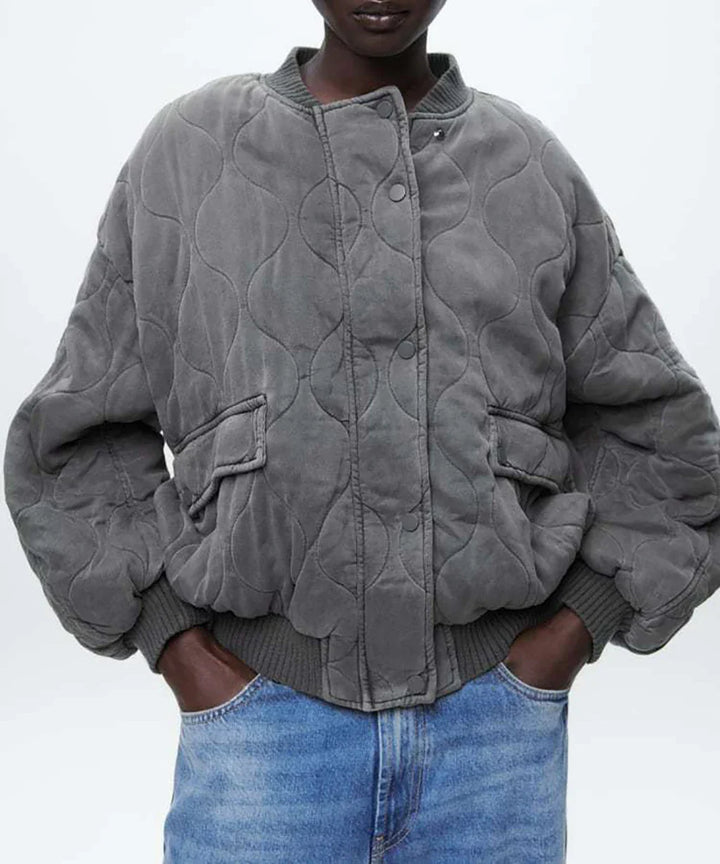 Levoire | Vestiaire Assise Grise Bomberjacke