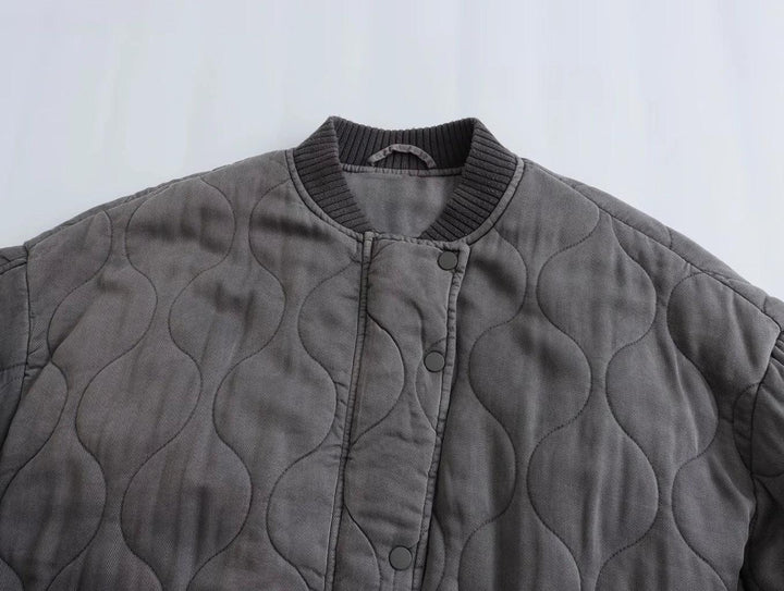 Levoire | Grande Taille Veste Bombardier Avec Design Doublé Pour Femmes
