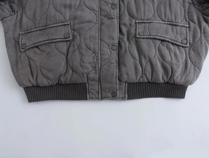Levoire | Grande Taille Veste Bombardier Avec Design Doublé Pour Femmes