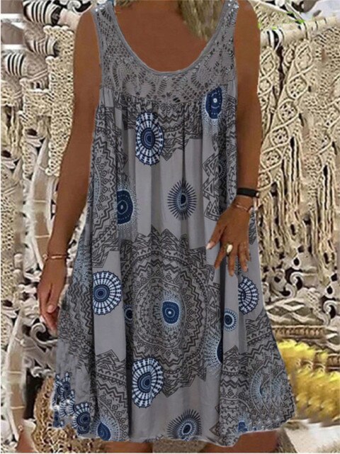 Levoire | Robe Aérée Pour Femmes Gris