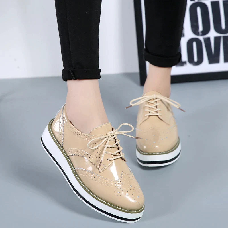 Levoire | Chaussure Orthopédique Durable À Lacets Avec Semelle Épaisse