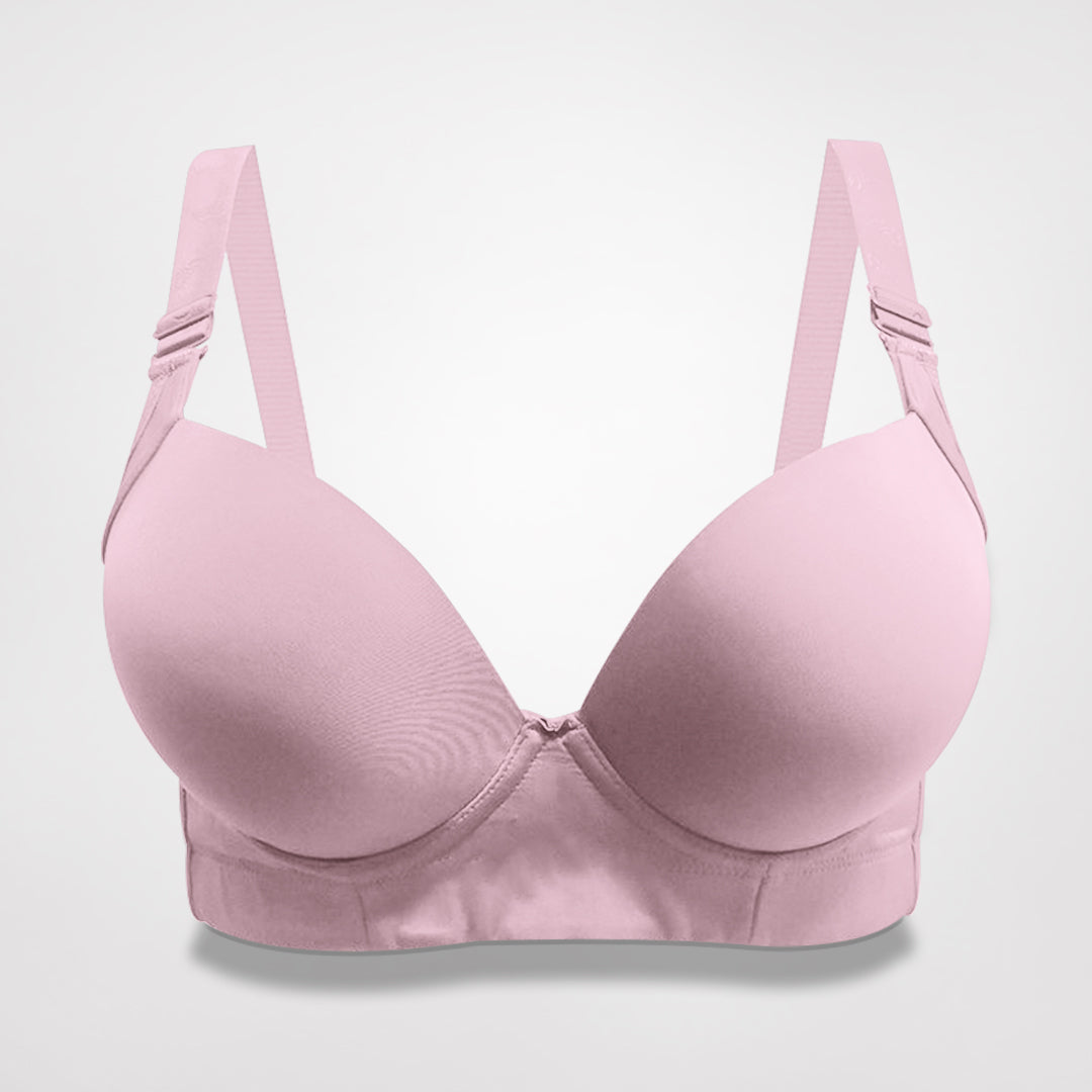 Levoire | Soutien-gorge Confortable Avec Sangle Arrière Plus Longue Rosa