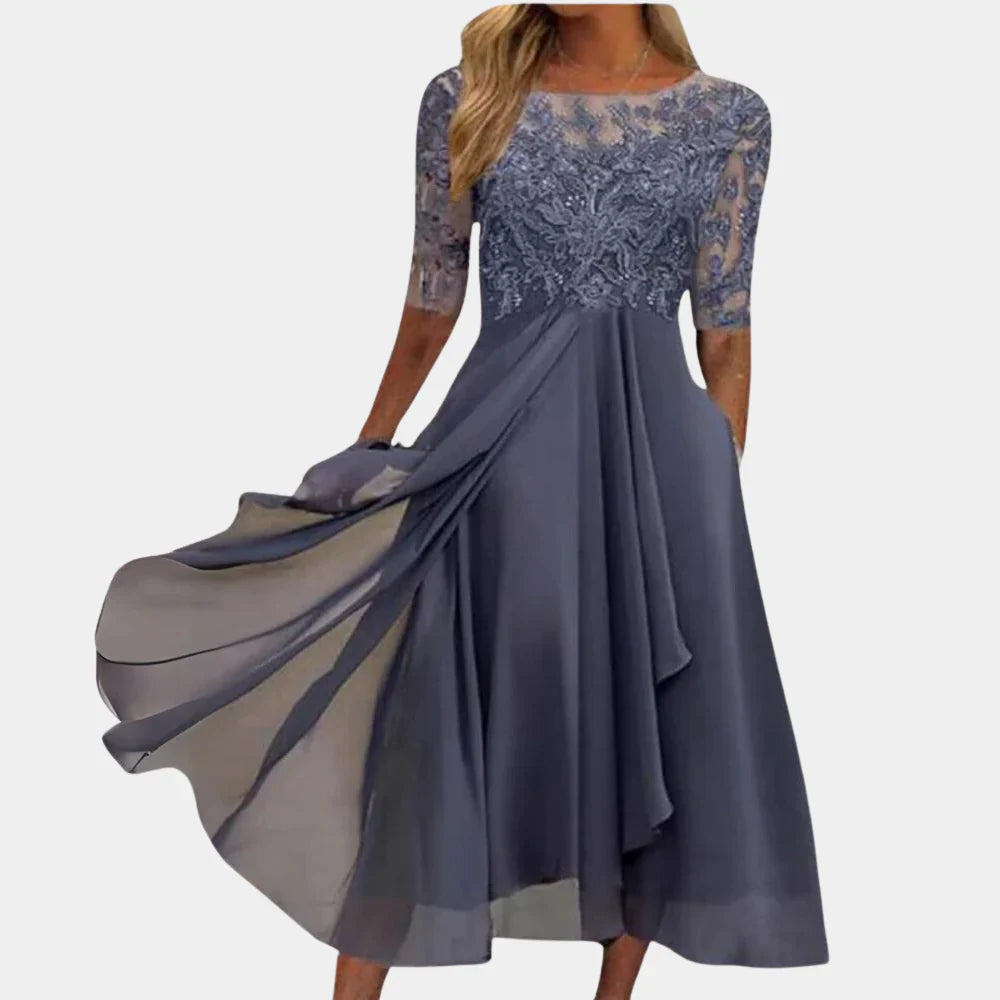 Levoire | Robe De Soirée Glamour Gris