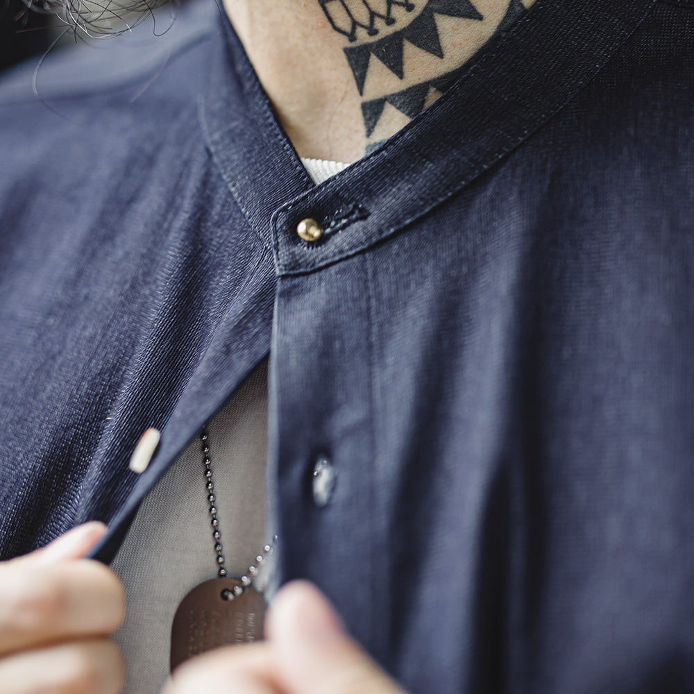 Levoire | Chemise À Col Rond Élégante Avec Coupe Intemporelle