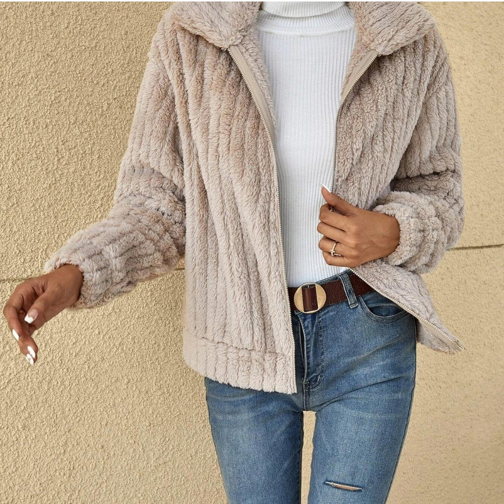 Levoire | Veste En Fausse Fourrure Chaude Pour Femmes