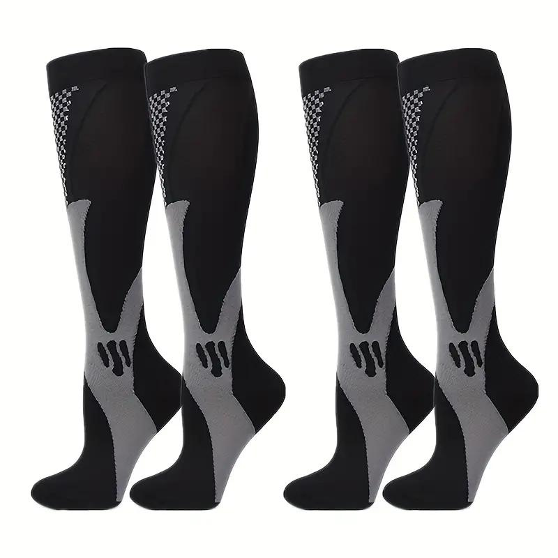 Levoire | Bas De Compression Unisexe Chaussettes De Compression Professionnelles Noir