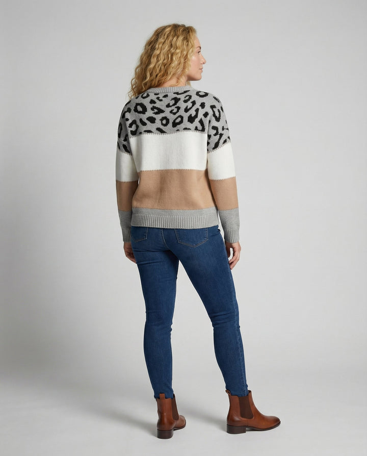 Pull femme tendance imprimé | Avriane