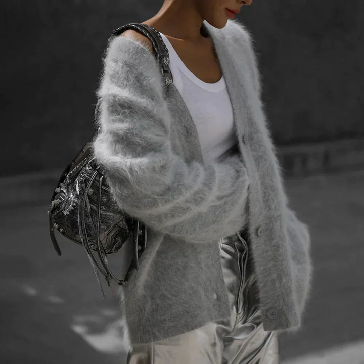Levoire | Gilet Pour Femmes Avec Patte De Boutonnage Surdimensionnée
