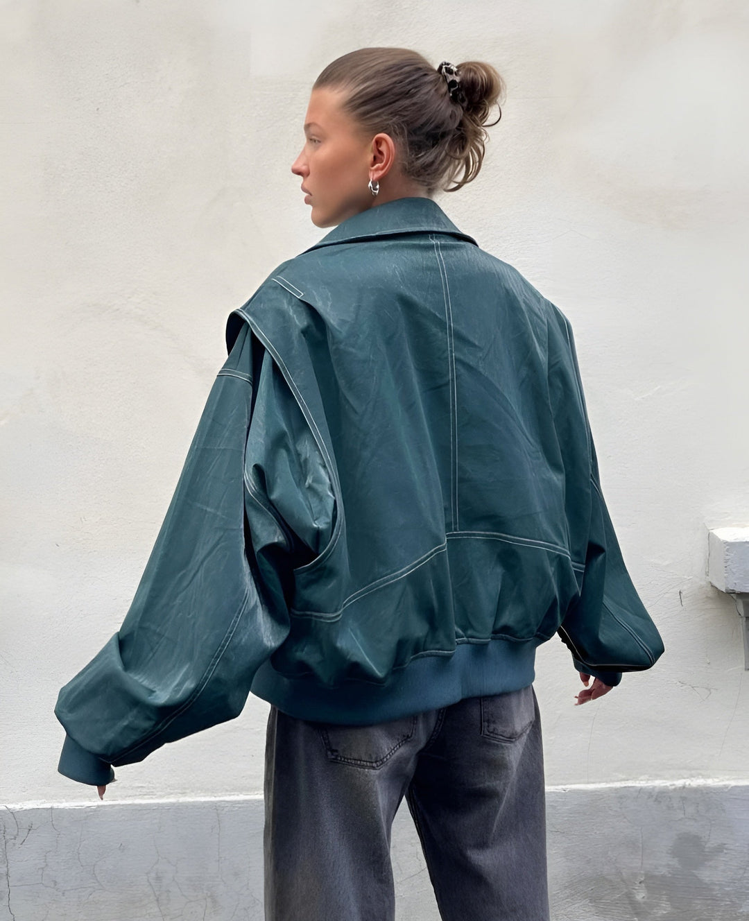 Levoire | Imitation Cuir Bomberjacke