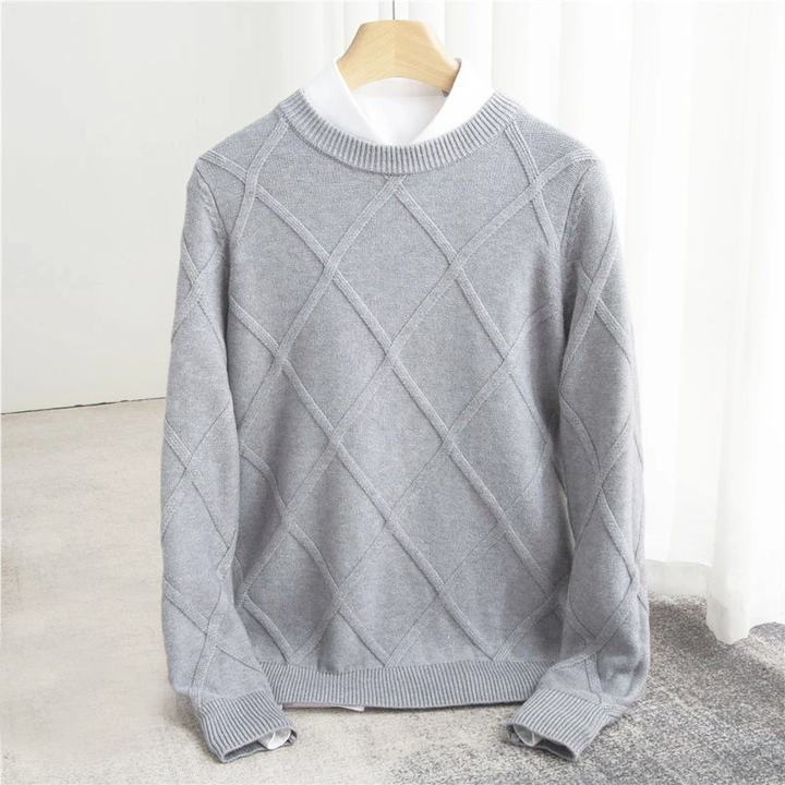Levoire | Blanchet Cachemire Pull En Qualité Premium Gris