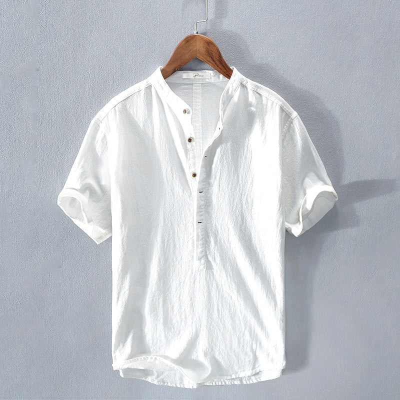 Levoire | Chemise En Lin D'Été Blanc