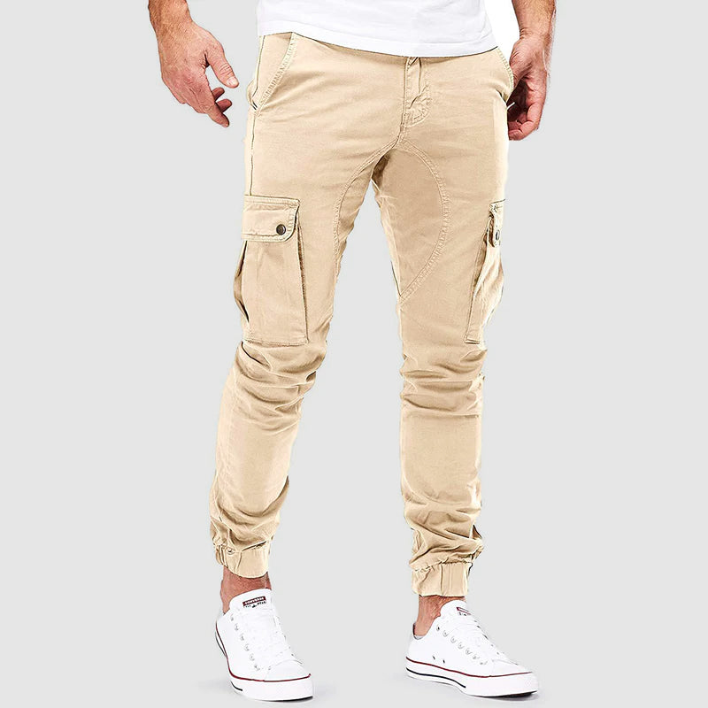 Levoire | Pantalon Cargo Slim Beige
