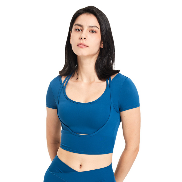 Levoire | Top De Sport Fonctionnel Bleu marine