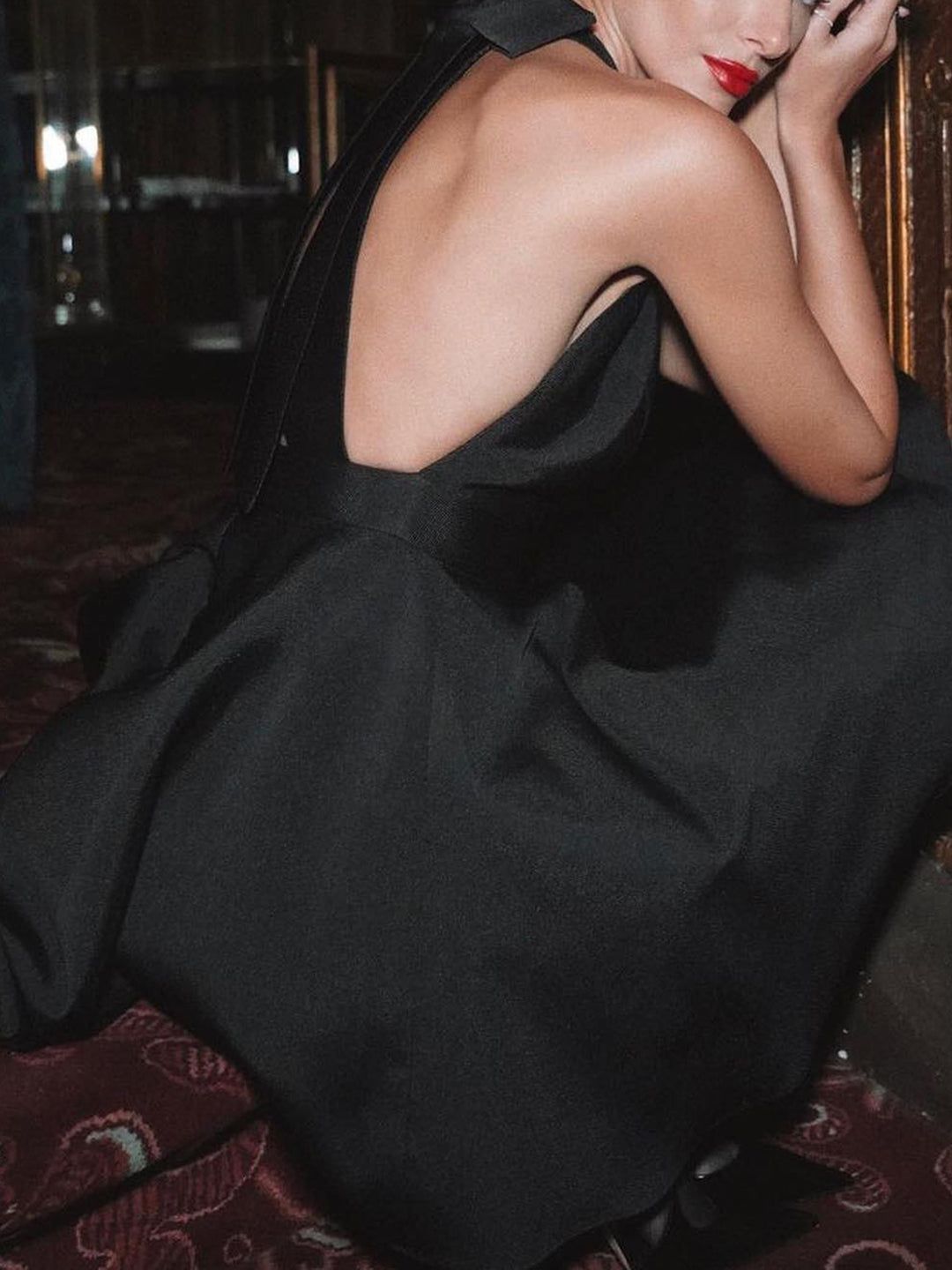 Levoire | Robe Mini Plissée À Dos Ouvert XS
