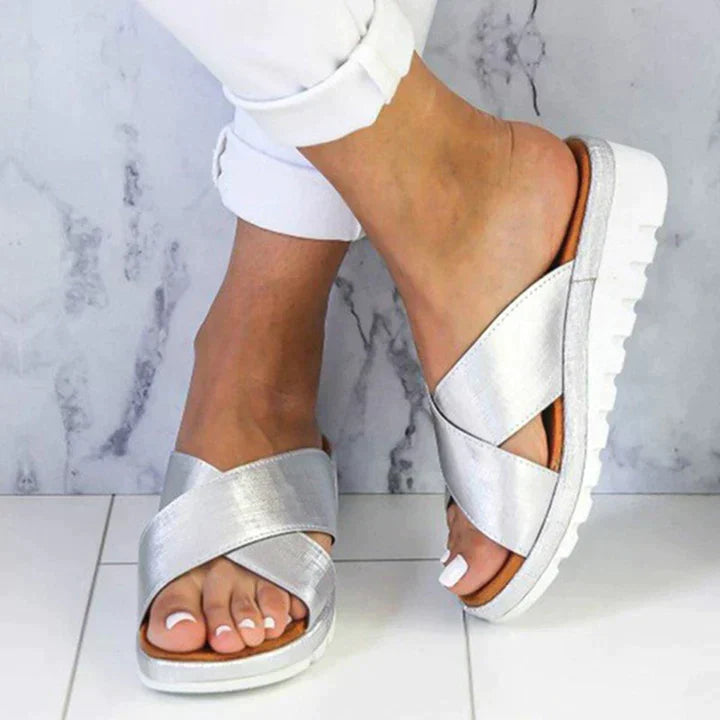 Levoire | Les Sandales Ortho Tendance Argent
