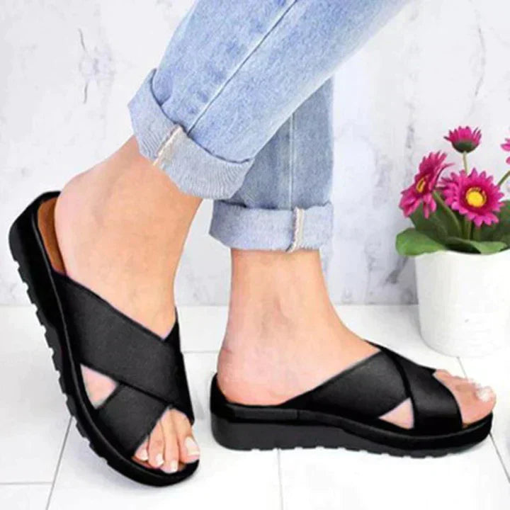 Levoire | Les Sandales Ortho Tendance Noir