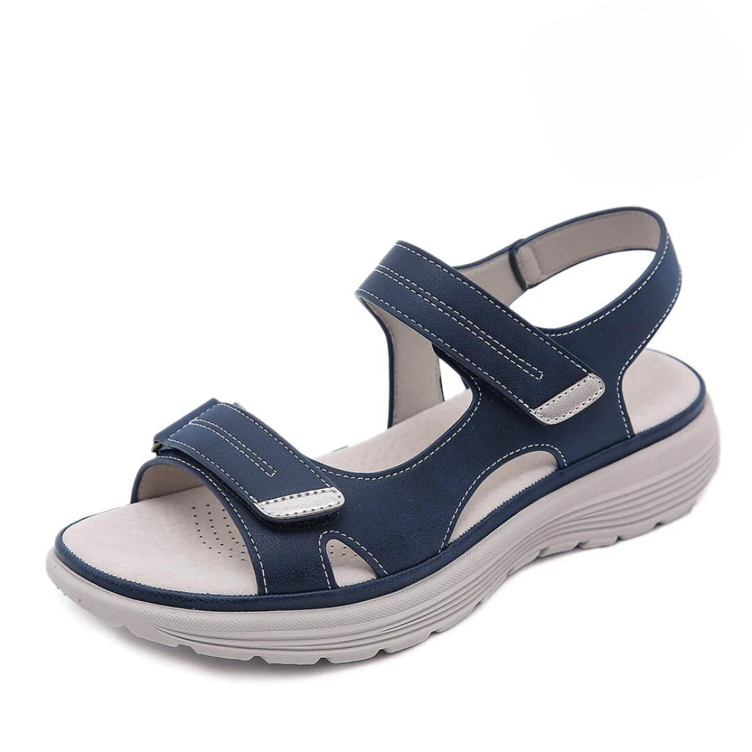 Levoire | Sandales orthopédiques confortables Bleu