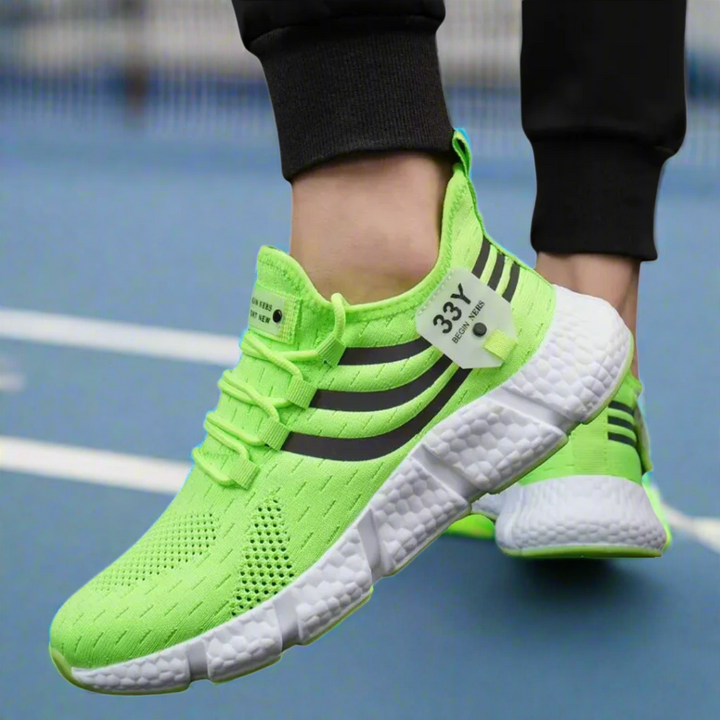 Levoire | Baskets De Padel Confortables Avec Semelle Ergonomique Pour Hommes Vert