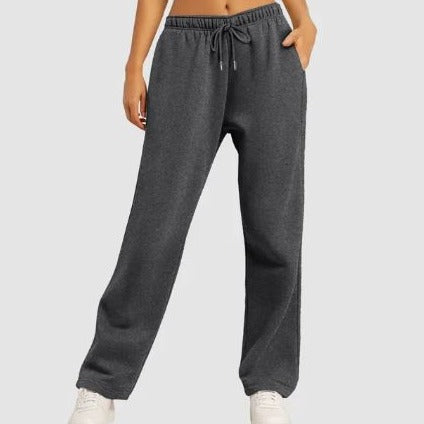 Levoire | Pantalons Ample Pour Femmes Gris foncé