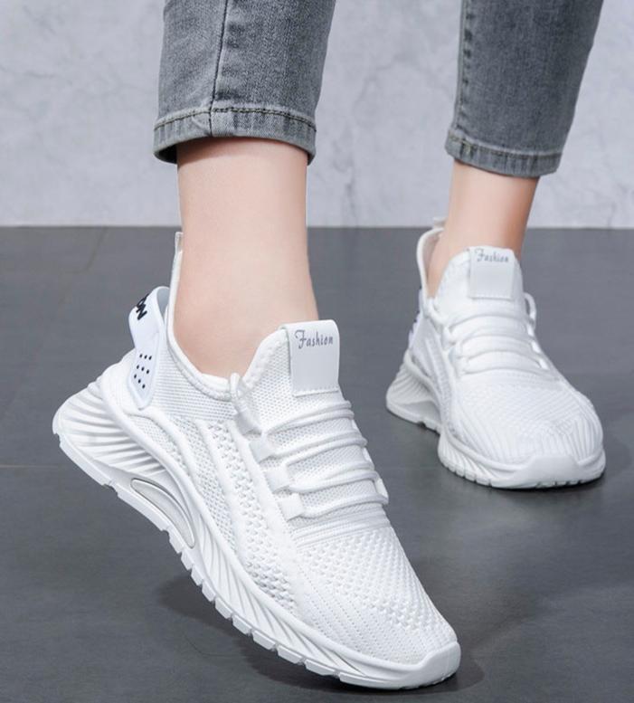 Levoire | Sneaker Pour Femmes Moderne Et Confortable Blanc