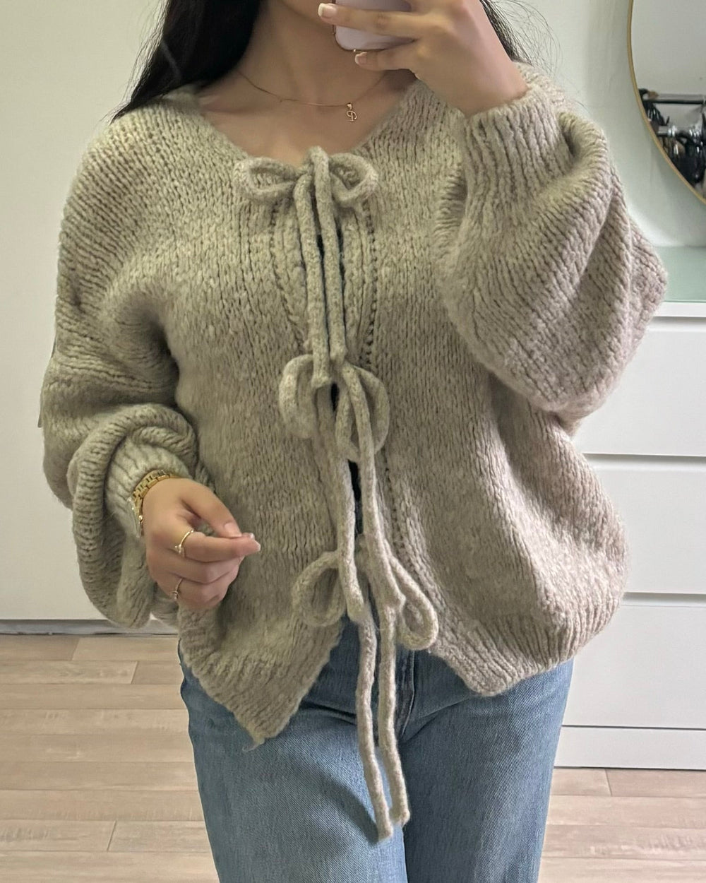 Levoire | Gilet Grandes Tailles Gilet En Tricot Vêtements Pour Femmes Beige