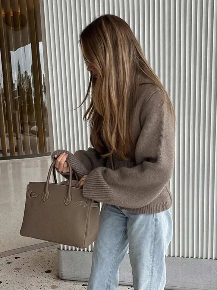 Levoire | Gilet À Col V Poches Boutonnage Gilet Gilet Pour Femmes