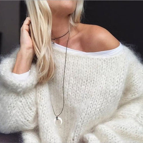 Levoire | Col Montant Large Pull Grande Taille Mode Tricot Femme