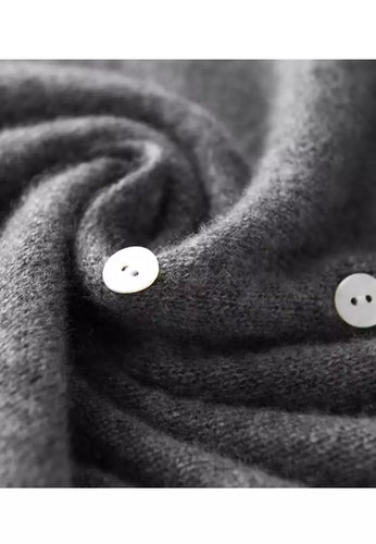Levoire | Pull À Boutons Col Montant Veste En Tricot Vêtements Pour Femmes