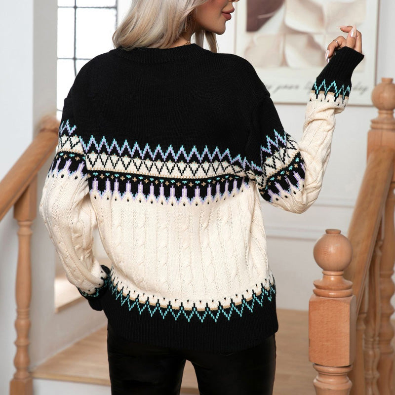 Levoire | Pull Chaud Décontracté Pull Femme Tricot