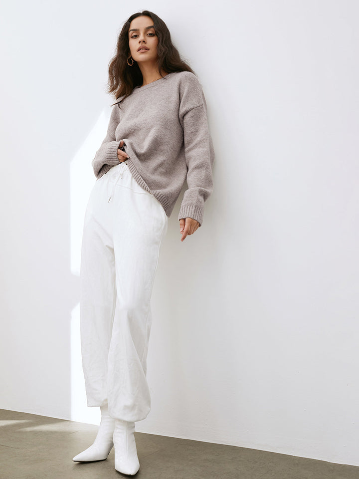 Levoire | Mélange De Laine Coupe Locker Pull Femme