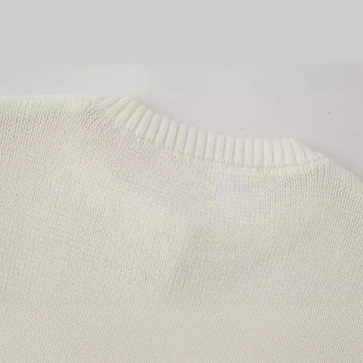 Levoire | Robe Minijupe Blanche Avec Manches Courtes Et Fermeture Boutonnée