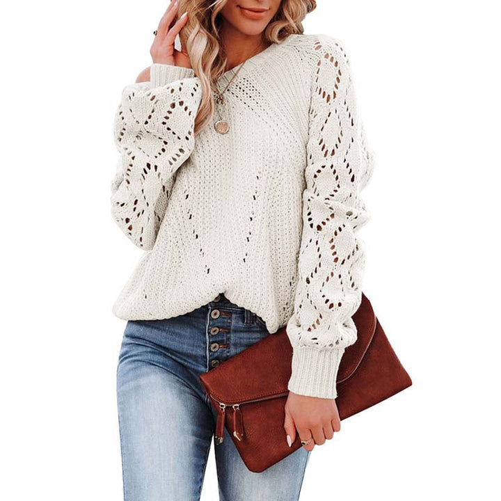 Levoire | Acrylique Locker Coupe Pull Aux Pointes Tricot Pour Femmes