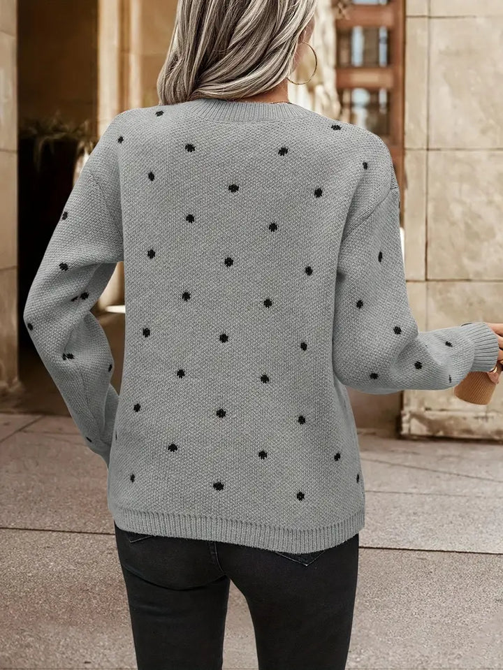 Levoire | Pull Femme À Manches Longues Et Col Rond
