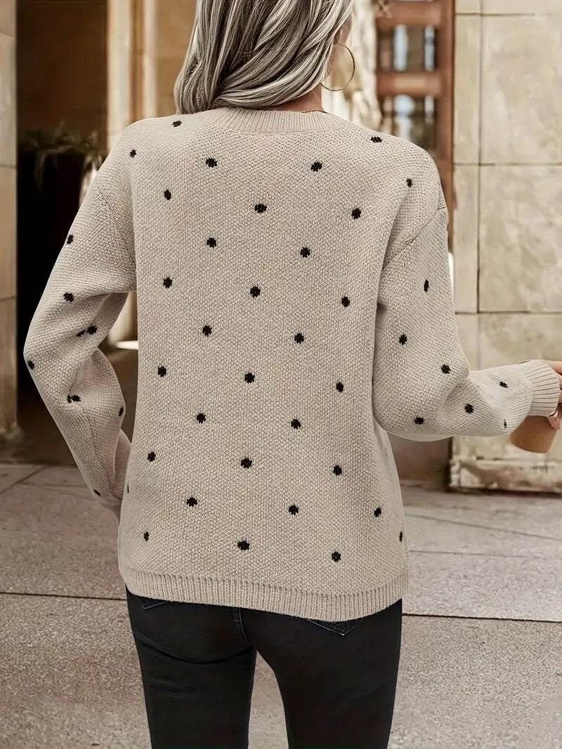 Levoire | Pull Femme À Manches Longues Et Col Rond