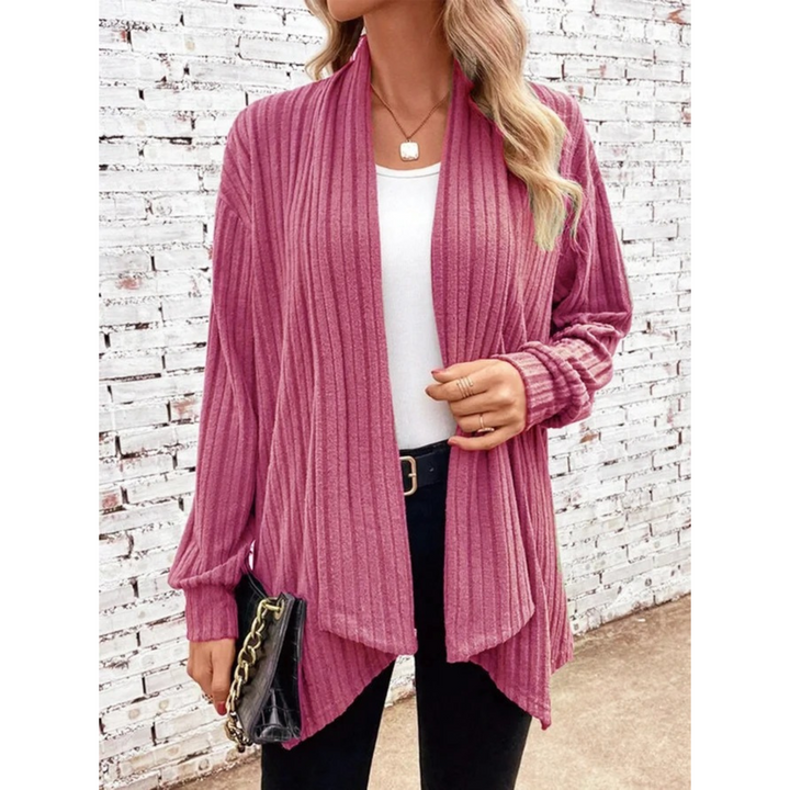 Levoire | Gilet En Tricot Style Chauve-Souris Unicolore Rosa