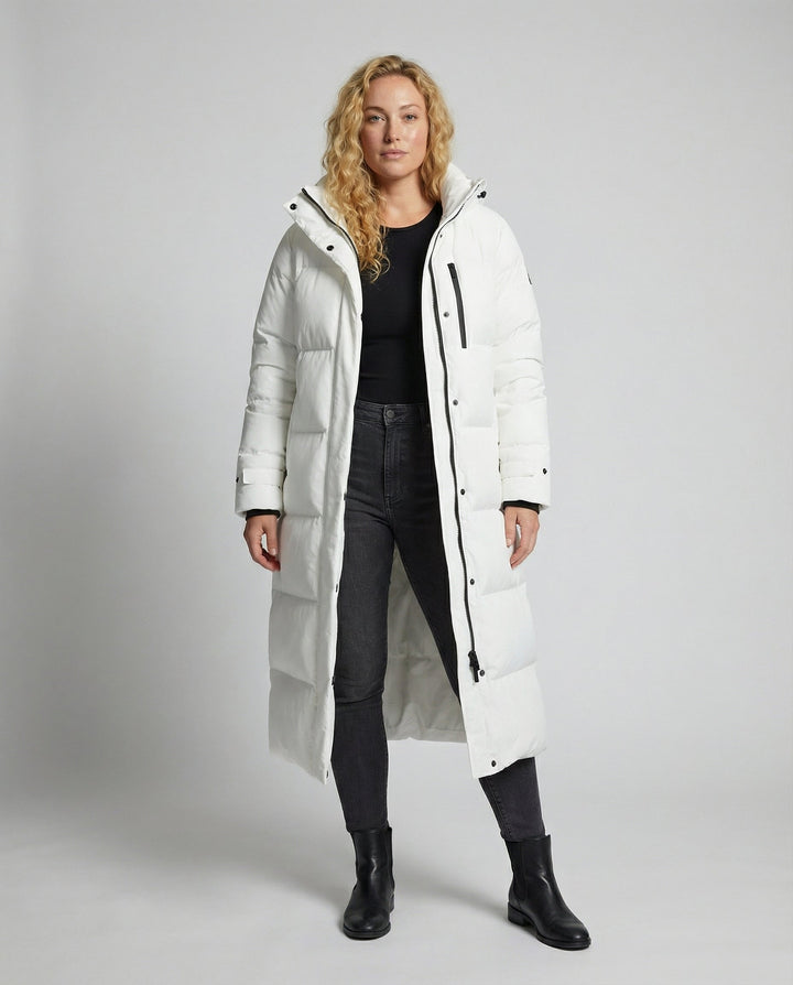 Manteau en duvet long grande taille | Heidi-Mode