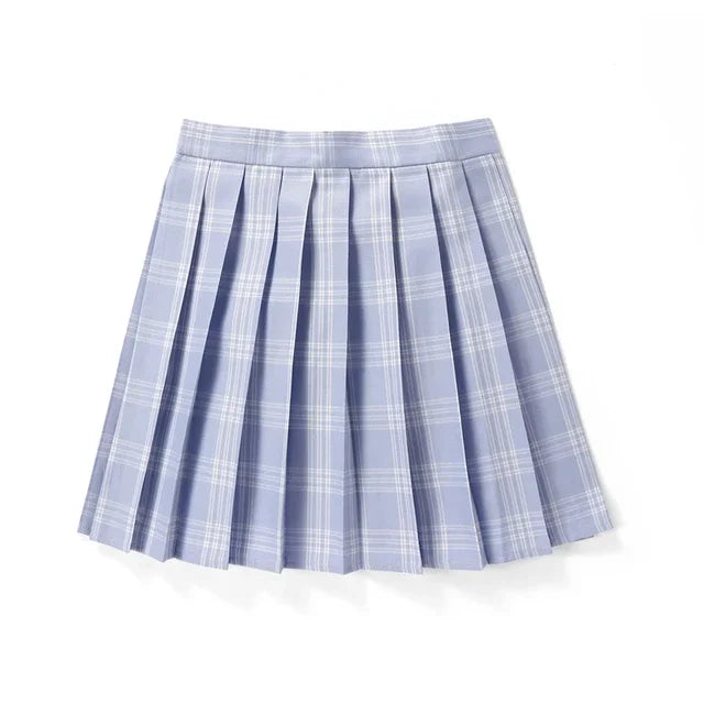 Levoire | Jupe Courte Taille Haute À Carreaux Helllila