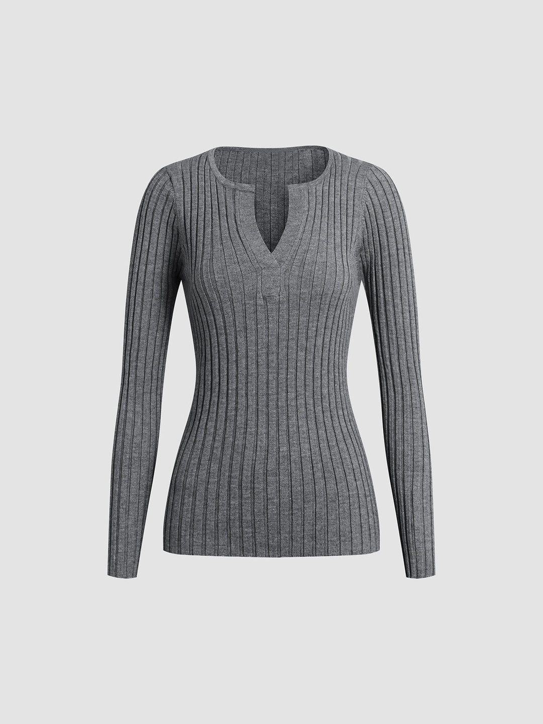 Levoire | Pull En Tricot À Manches Longues Avec Décolleté En V Vêtements Pour Femmes