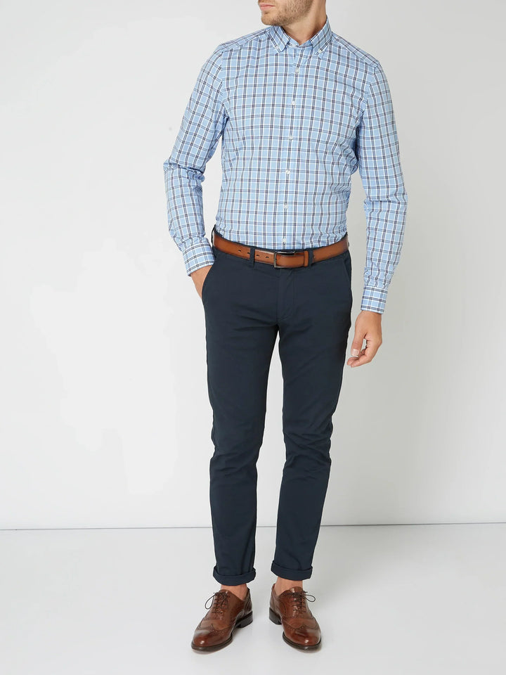 Levoire | Chemise À Manches Longues Avec Bouton Pour Homme