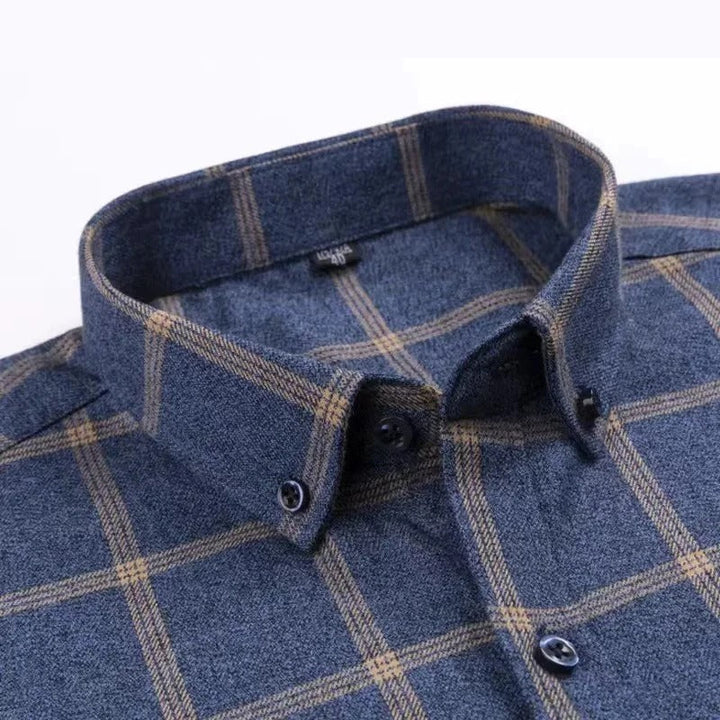 Levoire | Chemise À Manches Longues Avec Bouton Pour Homme