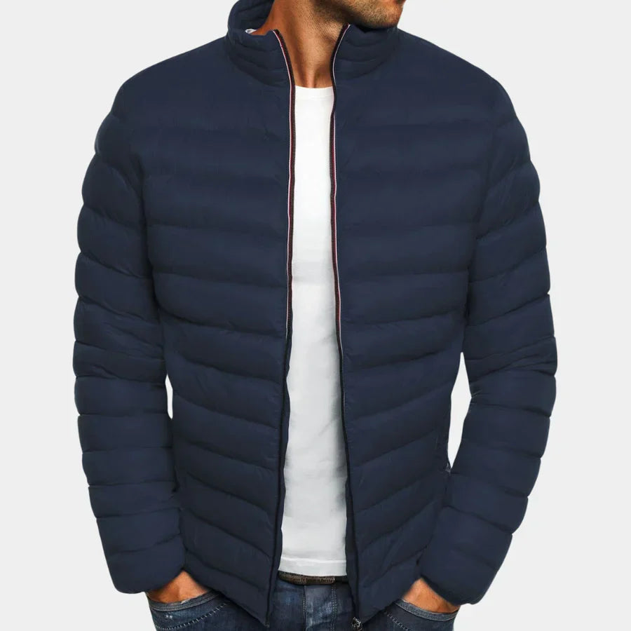 Levoire | Veste Pour Hommes Matelassée Bleu clair