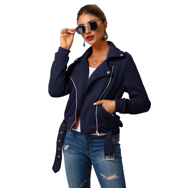 Levoire | Veste D'Été Femme Slim Fit Cintrée Bleu