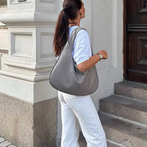 Levoire | Fermeture Éclair Grande Sac Tissé Sacs Bandoulière