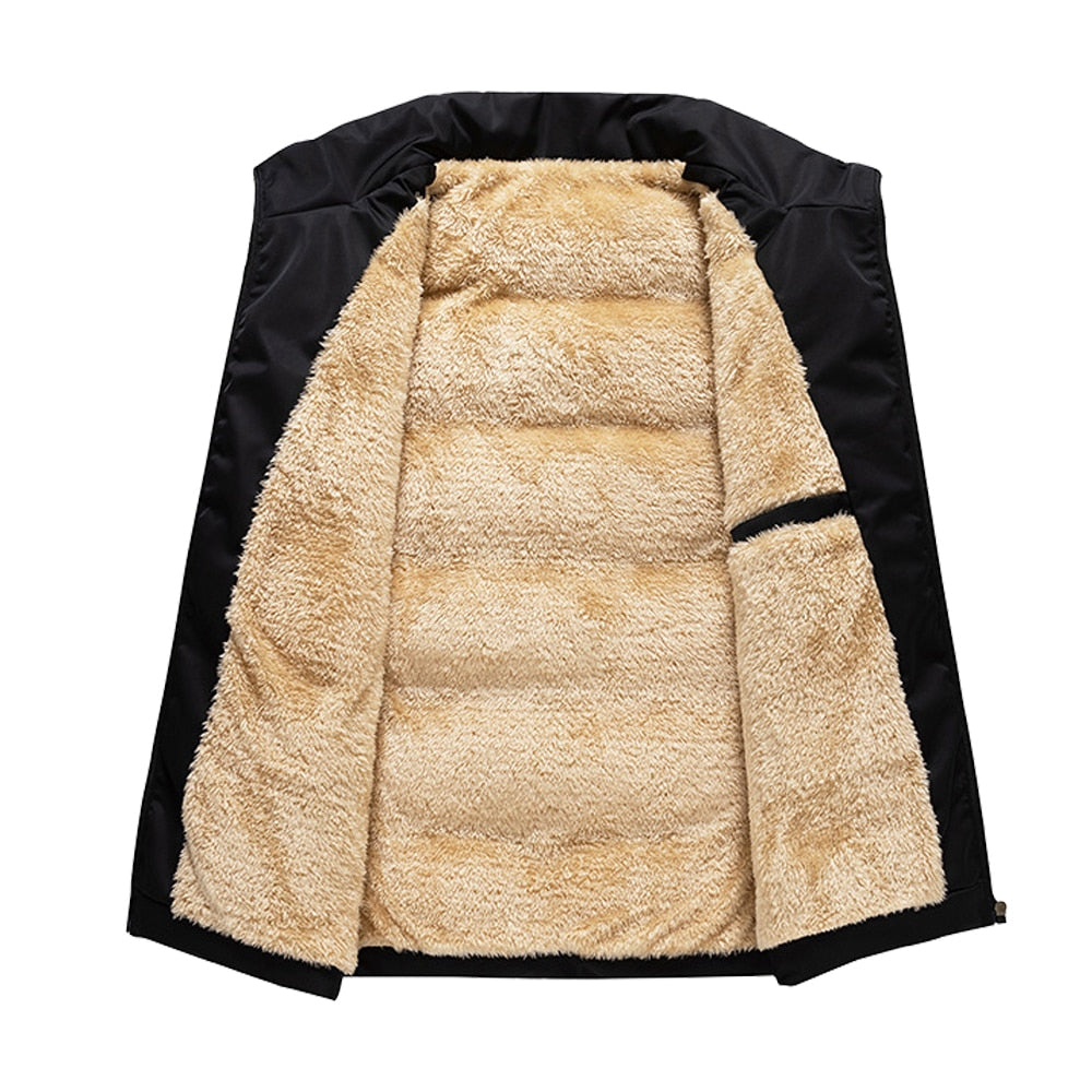 Levoire | Veste À Zip En Polaire Doublée. Veste Pour Hommes Vêtements D'Extérieur